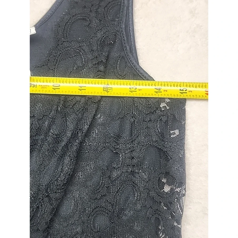 Soft Moments‎ Long Nightgown Black Sleeveless Medium
